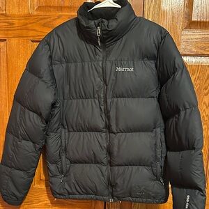 Marmot Midnight Black Insulated Jacket Size M